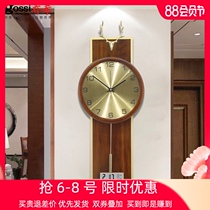 Light luxury perpetual calendar watch wall clock Living room household fashion modern minimalist clock wall-hanging creative new Chinese style wall-hanging watch