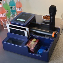 Smart wireless microphone one drag two microphone UV sterilization machine multi-function ktv home Outdoor