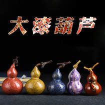 Big paint gourd car hanging pendant pendant Safe hanging Fuzhou lacquerware creative high-end gift handicraft ornaments