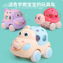 Baby sound will move inertia car with hand Bell Bell infant early education puzzle will run Boy Girl Toy