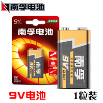 Nanfu 9V alkaline battery Multimeter laminated square battery Microphone toy remote control battery 1 pack