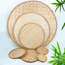 Bamboo woven products dustpan bamboo weaving farmhouse griddle drying trays containing baskets for household fruit tray cutlery without holes