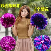 Cheerleading flower ball cheerleading team holding flower square dance hand flower adult Dance Dance Dance performance hand flower color ball flower