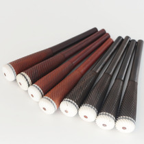 Eight-tone high-pitch black sandalwood Rosewood shaft accessories factory direct twist shaft spiral pattern playing piano shaft