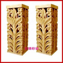 Sandstone sculpture Hotel Villa indoor and outdoor courtyard decoration flower Pier garden landscape ornaments hollow base