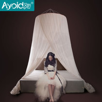 Aino Dome CEILING MOSQUITO NET PRINCESS GROUND TYPE ROUND PALACE BED NETS EUROPEAN-STYLE ENCRYPTED SUCTION TOP OVERALL TENT BODY