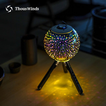 Thous Winds Goal Zero camping light 3D Fireworks Lantern tent light LED light light 3D lampshade