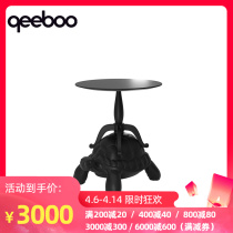 Qeeboo Italy Imported Turtle Design Small Table Tea Table Living Room Book Room Desk Swing Piece Upholstered Stool