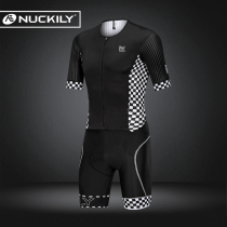 Race class one-piece dress riding suit mountain bike clothing road car ride down short sleeve zip-style one-piece suit