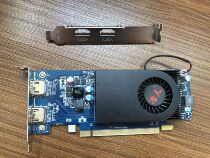 Yetian 2-screen graphics card R7 340 2HDMI output 2U semi-high low power consumption small board for industrial computer server