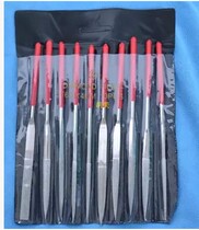 10-piece diamond plastic handle plastic file model file file play jade grinding alloy file various shapes