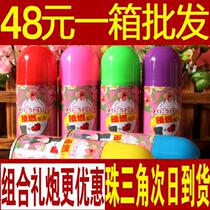 Wedding Spraying supplies spray ribbons salute ribbons fireworks tubes batch hair spray ribbons birthday happy ribbons
