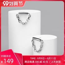 INJOYLIFE2021 new chain earrings female silver earrings Japanese and Korean earrings fashion earrings jewelry gift