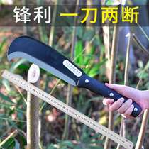One-piece steel core agricultural manganese steel jungle chopper outdoor opener hackeret chopping woodcutter chopping woodcutter Scimitar