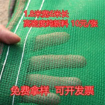 Green building safety net flame retardant dense mesh construction site construction dustproof photosynthesis compact safety vertical net cover soil net