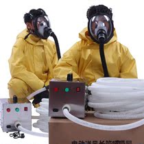 Electric air supply long tube respirator lithium battery air supply respirator explosion-proof respirator double three-person respirator