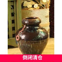YOURHOME) American country thick quaint vase