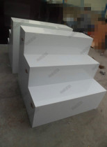 White paint shoe rack stepped shoes bag display rack bag accessories display cabinet shoes mid island cabinet shelf