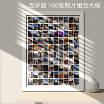 Centennial photo frame set-up children couple commemorative photo frame photo frame photo combination Photo Wall creative home furnishings