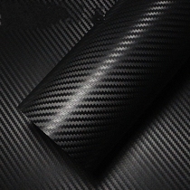Car scratch blocking sticker three-dimensional grain 3D carbon fiber interior central control flat panel furniture motorcycle color change film