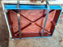 Grinding plate Cast iron grinding plate Valve mouth precision repair reference Machine tool fitter inspection Grinding plate