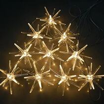 Wedding ceiling decoration Star lamp Starry chandelier Wedding scene decoration props starfish hanging lamp Sea urchin lamp string