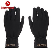Marmot groundhog Rat Outdoor Ski warm windproof anti-splash water thickened M1 Softshell Touch Screen men and women gloves