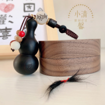 Baby fetal hair souvenir Fetal hair storage Umbilical cord storage can be opened gourd keychain Couple gifts can be lettered