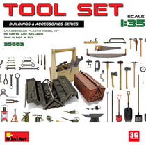 3G Model Miniart Assembly Accessories MA35603 Scenario Scenario Tool Set 1 35