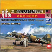 3G Weijun assembled aircraft FB4009 Curtis Hawke 81A-2 fighter special limited edition 1 48