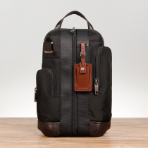 Bologny Mens Chest Bag Male Oxford Cloth Ballistics Nylon Single Shoulder Backpack Mens Fashion Trends Mens Bag Fashion Casual