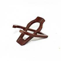 Folding plastic one brown pipe rack