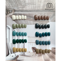 MAGICCOLORNAIL autumn and winter new color city walk] series Japanese light therapy glue nail salon