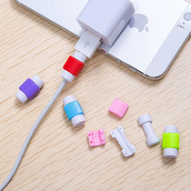 Apply Apple data line protective sleeve iPhone11 6 7plus X Xr XSmax mobile phone charger line Ipad protective head 8 with data line