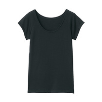 MUJI MUJI womens wool French sleeve shirt