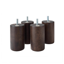 No print good products MUJI wooden feet 10cm brown (M8)