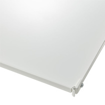 MUJI MUJI steel composite rack with additional shelf light gray