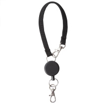 Print-free Good products MUJI Traffic card clip clip with telescopic buckle