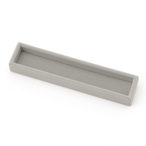 MUJI MUJI acrylic expansion rack with velvet partition box Gray