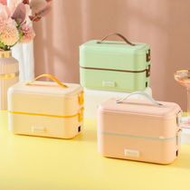 220V110V electric lunch box student office workers heating heat insulation cooking lunch box out of Japan Canada United States