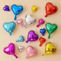 Labor Day Mothers Room classroom decoration Heart-shaped birthday stars Full Moon decoration Love Aluminum Foil party balloons
