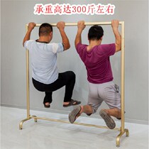 Bold balcony drying hanger household hanger bedroom clothing rack indoor coat rack landing single pole moving wheel