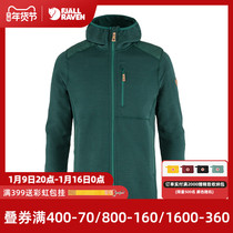 Fjallraven Arctic Fox thin hooded zip sweater outdoor sports fashion casual jacket 81878