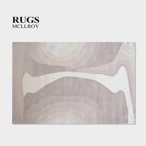 Custom Imported Wool Willy-style Superior Grey rear Modern Light Extravagant Carpet Living-room Bedroom Home Bedside Blanket