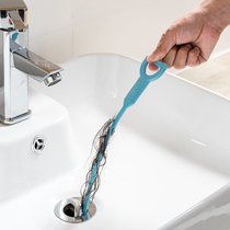 South Korea sewer pipe dredging stick wash basin hair cleaner sink anti-blocking cleaning hook drain dredge