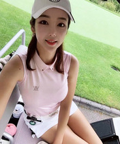Broken clearance export Korean golf ladies summer ice short sleeve T-shirt quick-drying suit outdoor jersey top
