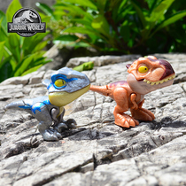 Mattel Jurassic World mini dinosaur Velociraptor Bru simulation tyrannical Tyrannosaurus rex Canglong model toy