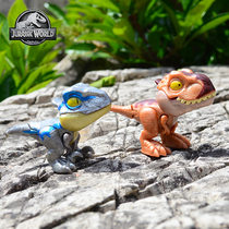 Mattel Jurassic World mini dinosaur Velociraptor Bru simulation tyrannical Tyrannosaurus rex Canglong model toy
