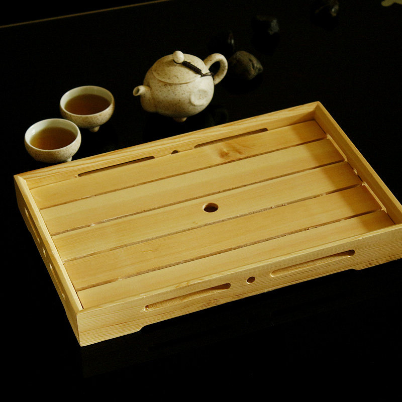 White wood long square Japanese box fish raw ice plate dish sushi plate prickly platter Japanese and Korean dishes tableware bread plate