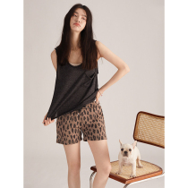 Lazy home ~ ins style pajamas women Summer cotton vest shorts BAO WEN sports Home clothing set